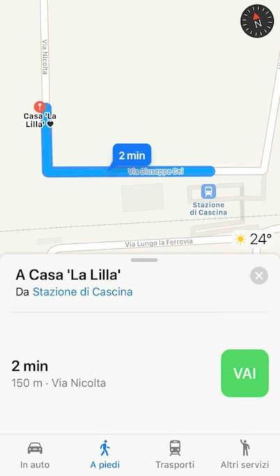 カーシナCasa La Lillaアパートメント エクステリア 写真